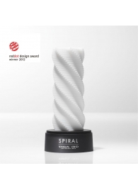 Белый 3D мастурбатор SPIRAL - Tenga - в Красноярске купить с доставкой