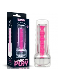 Светящийся в темноте мастурбатор 8.5 Lumino Play Masturbator - Lovetoy - в Красноярске купить с доставкой