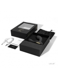 Чёрный перезаряжаемый стимулятор простаты Bruno Black - Lelo - в Красноярске купить с доставкой