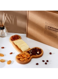 Деревянное блюдо для подачи в форме члена (32,5 х 20 х 1,7 см) - Сима-Ленд - купить с доставкой в Красноярске