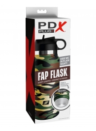 Мастурбатор в камуфляжной колбе Fap Flask - Pipedream - в Красноярске купить с доставкой