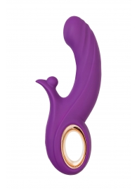 Фиолетовый вибратор Julli с функций Up Down - 20,5 см. - JOS купить в Красноярске с доставкой в Orgasmix.ru Фиолетовый вибратор Julli с функций Up Down - 20,5 см. - JOS