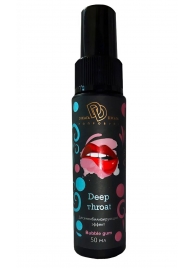 Спрей для горла Deep Throat с десенсибилизирующим эффектом и вкусом бабл-гам - 50 мл. - БиоМед - купить с доставкой в Красноярске