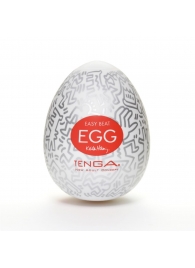 Мастурбатор-яйцо Keith Haring EGG PARTY - Tenga - в Красноярске купить с доставкой