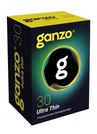 Супертонкие презервативы Ganzo Ultra thin - 30 шт. - Ganzo - купить с доставкой в Красноярске