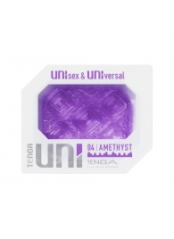 Фиолетовый мастурбатор-стимулятор Tenga Uni Amethyst - Tenga - в Красноярске купить с доставкой