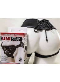 Универсальные трусики Harness UNI strap с корсетом - LOVETOY (А-Полимер) - купить с доставкой в Красноярске