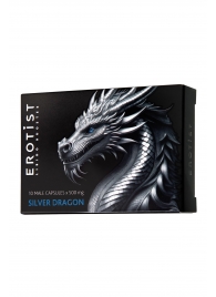 Капсулы для мужчин Erotist Silver Dragon для усиления эрекции - 10 капсул - Erotist Libido Booster - купить с доставкой в Красноярске