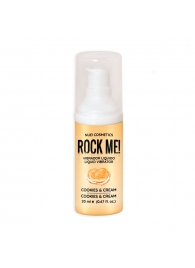 Жидкий вибратор Nuei Rock Me! с ароматом печенья и сливок - 20 мл. - Nuei cosmetics - купить с доставкой в Красноярске