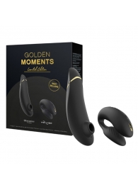 Набор для пар Golden Moments: Womanizer Premium 2 и We-Vibe Chorus - Womanizer купить в Красноярске с доставкой в Orgasmix.ru Набор для пар Golden Moments: Womanizer Premium 2 и We-Vibe Chorus - Womanizer