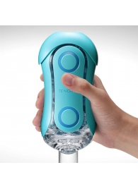 Голубой мастурбатор Tenga Flip ORB Ocean - Tenga - в Красноярске купить с доставкой