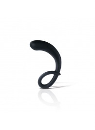 Черный массажер простаты Curving Curt - 13 см. - MyStim - купить с доставкой в Красноярске