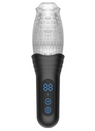 Автоматический мастурбатор Oral Sex Masturbator с функциями ротации, вибрации и фрикций - Secwell - в Красноярске купить с доставкой