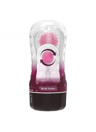 Прозрачный текстурированный мастурбатор Vacuum Cup Masturbator Black Hole - Baile - в Красноярске купить с доставкой