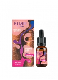 Жидкий вибратор Passion Drips Cold n Hot - 15 мл. - Pleasure Lab - купить с доставкой в Красноярске