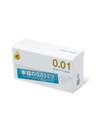 Увлажнённые презервативы Sagami Original 0.01 Extra Lub - 12 шт. - Sagami - купить с доставкой в Красноярске