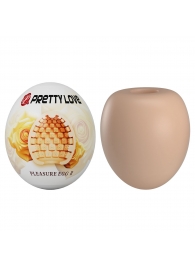 Бежевый мастурбатор-яйцо Pleasure Egg II - Baile - в Красноярске купить с доставкой