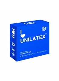 Классические презервативы Unilatex Natural Plain - 3 шт. - Unilatex - купить с доставкой в Красноярске