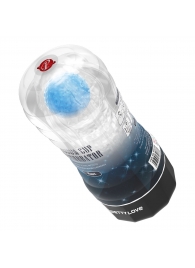 Прозрачный текстурированный мастурбатор Vacuum Cup Masturbator Planet - Baile - в Красноярске купить с доставкой