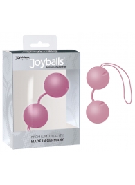 Нежно-розовые вагинальные шарики Joyballs с петелькой - Joy Division