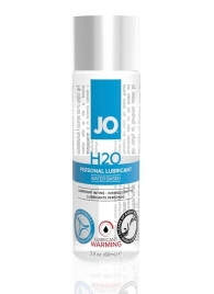 Возбуждающий лубрикант на водной основе JO Personal Lubricant H2O Warming - 60 мл. - System JO - купить с доставкой в Красноярске