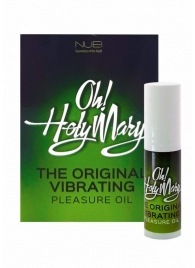 Масло унисекс с эффектом вибрации Oh! Holy Mary - 6 мл. - Nuei cosmetics - купить с доставкой в Красноярске