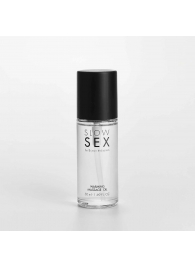 Съедобное cогревающее массажное масло Slow Sex - 50 мл. - Bijoux Indiscrets - купить с доставкой в Красноярске