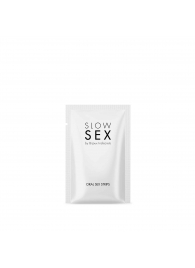 Полоски для орального секса Slow Sex Oral Sex Strips - 7 шт. - Bijoux Indiscrets - купить с доставкой в Красноярске