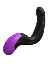 Черно-фиолетовый вибромассажёр простаты Hyper-Pulse P-Spot Massager - Pipedream - в Красноярске купить с доставкой