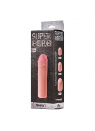 Фаллоудлинитель SUPER HERO Tempter - 16 см. - Lola Games - в Красноярске купить с доставкой