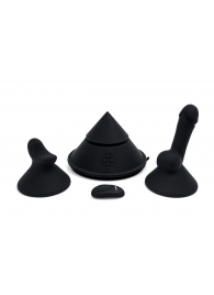 Конусный вибромассажер Cowgirl Cone с 2 насадками - CowGirl - купить с доставкой в Красноярске