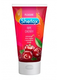 Интимная гель-смазка Shefox «Спелая вишня» - 50 мл. - Shefox - купить с доставкой в Красноярске