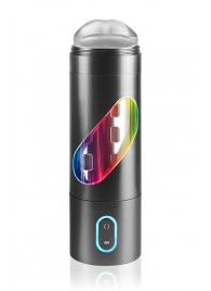 Перезаряжаемый мастурбатор-ротик Extreme Toyz Rechargeable Roto-Bator Mouth - Pipedream - в Красноярске купить с доставкой