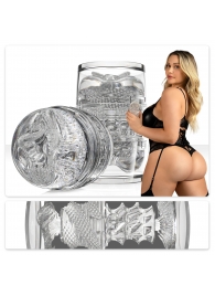 Прозрачный двусторонний мастурбатор Fleshlight Quickshot Mia Malkova - Fleshlight - в Красноярске купить с доставкой