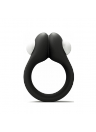 Черное эрекционное кольцо Zippy Vibrating Ring With Bullet - Adrien Lastic - в Красноярске купить с доставкой
