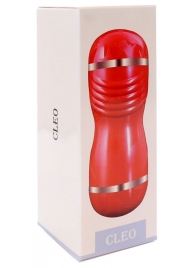 Двусторонний мастурбатор в колбе Cleo - вагина и ротик - Boys of Toys - в Красноярске купить с доставкой