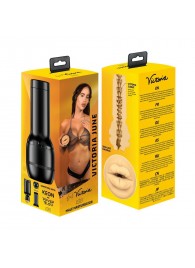 Мастурбатор-ротик Kiiroo Feel Victoria Mouth - Kiiroo - в Красноярске купить с доставкой