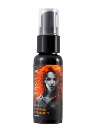 Гель с эффектом вибрации Volcano Of Passion со вкусом вишни - 25 мл. - Erotist Lubricants - купить с доставкой в Красноярске