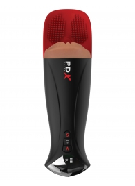 Мастурбатор-вагина в колбе с вибрацией Fuck-O-Matic Pro XL - Pipedream - в Красноярске купить с доставкой