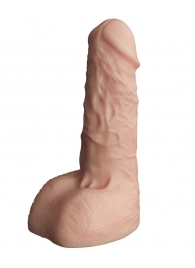 Телесный фаллоудлинитель с мошонкой Cock Next - 17 см. - LOVETOY (А-Полимер) - в Красноярске купить с доставкой