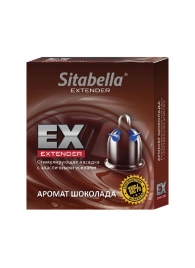 Стимулирующая насадка Sitabella Extender  Шоколад - Sitabella - купить с доставкой в Красноярске