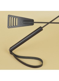 Черный кожаный стек «Сириус» - 60 см. - Sitabella - купить с доставкой в Красноярске