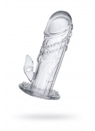 Прозрачная насадка на пенис Uco - 13 см. - A-toys - в Красноярске купить с доставкой