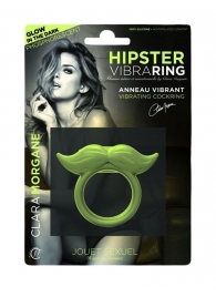 Люминесцентное эрекционное виброкольцо Hipster - Clara Morgane - в Красноярске купить с доставкой
