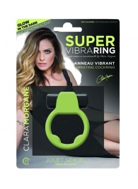 Люминесцентное эрекционное виброкольцо Super - Clara Morgane - в Красноярске купить с доставкой