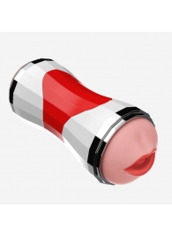 Двусторонний мастурбатор в колбе Power Grip Cup - вагина и ротик - Boys of Toys - в Красноярске купить с доставкой