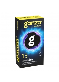 Супертонкие презервативы Ganzo Invisible - 15 шт. - Ganzo - купить с доставкой в Красноярске
