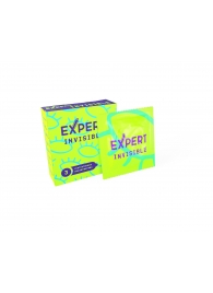 Ультратонкие презервативы Expert Invisible - 3 шт. - Expert - купить с доставкой в Красноярске