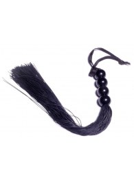 Черная силиконовая плеть - 37 см. - Boys of Toys - купить с доставкой в Красноярске