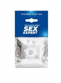 Стимулирующая насадка на пенис с несколькими видами рельефа - Sex Expert - в Красноярске купить с доставкой